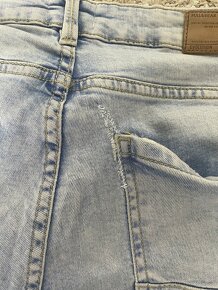 Strech slimfit jeans kalhoty, džíny Pull & Bear W30L32 - 8