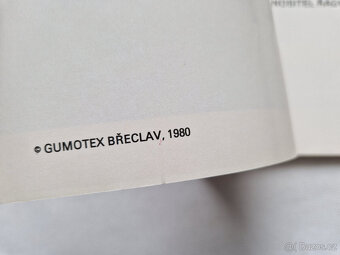 Starý reklamní prospekt Gumotex Břeclav 1980 hračky a jiné - 8