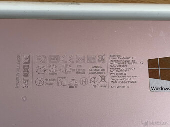 Lenovo IdeaPad U310 Intel Core i7, + Intel Core i3 - 8