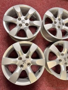 4x108 R16 originál alu Peugeot - ET 31 - 8