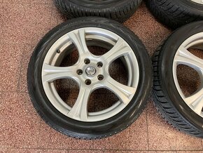 Alu kola 5x112 r17 zimní pneu 7,5mm - 8