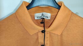 Originální tričko Stone Island Compass patch polo S - 8