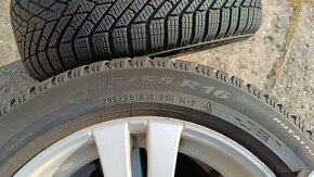 Octavia 3 / VW golf 7 - Nove zimni pneu Pirelli + alu kola - 8