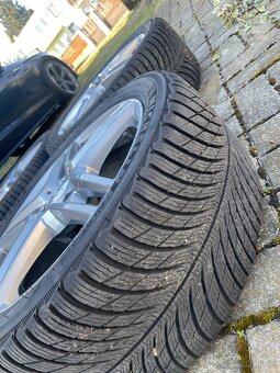 Sada ALU kol RIAL 5x112 R18 +  zimní pneu Michelin 6mm 2023 - 8