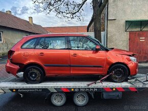 Vůz na náhradní díly Škoda Fabia 2 kombi 2010 BNM LVF LF3H - 8