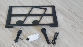 Nové největší led piano/klávesy/keyboard+USB,61 kláves - 8