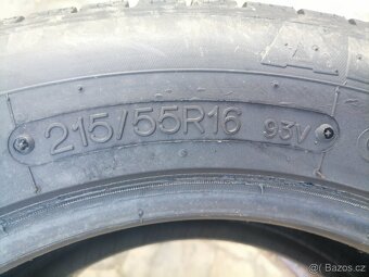 215/55/16 zimni pneu CONTINENTAL 215/55 R16 XL 97 - 8