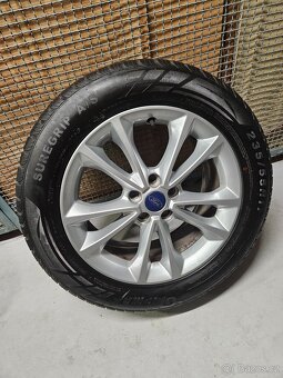 Alu sada original Ford r17 5x108 pneu 235/55/17 - 8