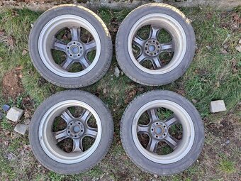 ALU disky RONAL 8Jx17, 5x112 + letní pneu 225/50 R17 - 8