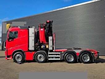 Volvo FH 540 - 8x4 – Tahač/Valník + HR+HMF 85 t/m + JIB + Na - 8