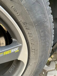 Prodám disky Dotz 7Jx16H2 s pneu Bridgestone na Subaru For. - 8