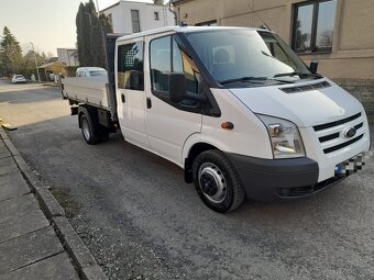 Ford Transit double kabina + 3 stranný sklápěč 2.4 TDCI - 8