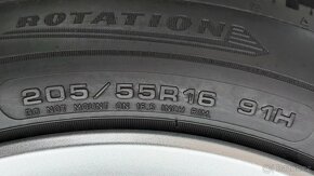 TOP ALU SADA VOLKSWAGEN 5x112 + ZIMNÍ PNEU 205/55 R16 - 8