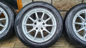 Alu kola 225/55 R16 letní pneu - 8