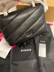 Pinko love baby puff black černá crosbody kabelka - 8