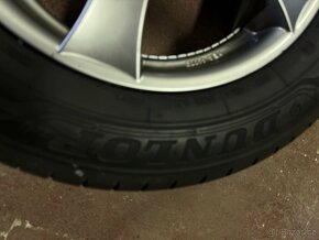 Sada ALU kol 5x112R15 ET45 6,5J, letní pneu Dunlop - 8