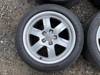 Alu original zimní kola Audi 5x112 7,5J ET28 225/50 R17 - 8