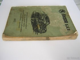 ŠKODA 1201 -  Seznam náhradních dílů 1957 - 8