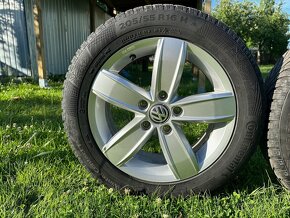 Krásná originál alu kola VW "Corvara" 6.5x16,ET41,5x112 - 8