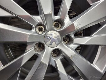 17" Originál Peugeot 3008 5008 5x108 zimní pneu - 8