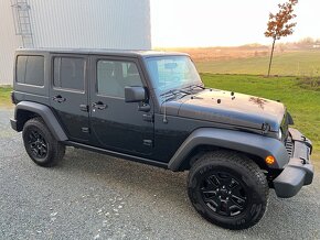 Jeep Wrangler JK, edice Willis, 2017, 3.6L, AT6 - 8