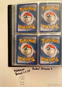 Kusové karty TCG Pokémon STARÉ 15-20LET (ORIGINÁL) - 8