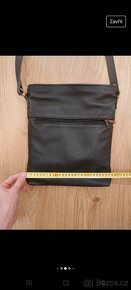 Kožená crossbody kabelka Kubát kůže - 8