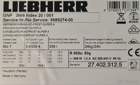 Mrazák Liebherr GNP 3666 INDEX 20/001 No Frost - 8