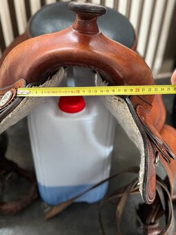 Westernové sedlo Montana Saddlery - 8