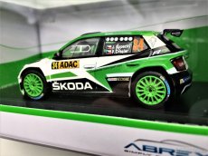 Model ŠKODA Fabia III R5 Rally Deutschland 2017 Abrex 1/43 - 8