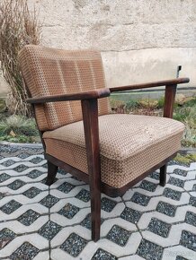 Starožitná párová křesla Thonet Mimoň - 40. léta - 8