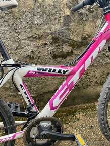 Prodam dívčí horske. Kolo KTM Willy pink 14” - 8