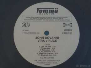 LP deska John Dovanni - Víra v ruce TOP stav - 8