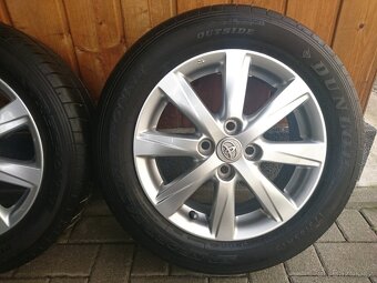 Toyota Yaris 15" Originální alu kola Dunlop Letní 175/65/15 - 8