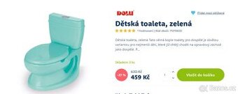 Detsky nocnik (toaleta) se zvukem Dolu - 8