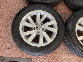 Originál Volkswagen ALU kola 5x112 r16 zimní pneu 5mm - 8