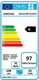 Chyrtrá televize Samsung UE43KU6072 - 8