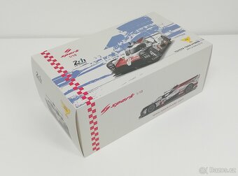 1:18 Spark Toyota TS050 víťaz 24h Le mans 2018 - 8