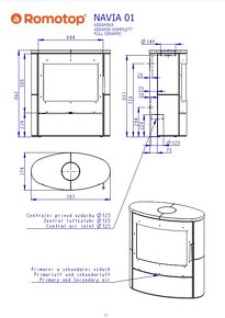 Krbová kamna Romotop NAVIA 01 - 8