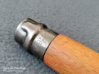 FRANCOUZKÝ NŮŽ OPINEL VIROBLOC LAME ACIER AU CARBONE  No.9 - 8