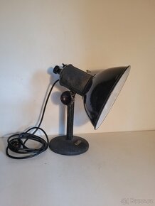 industriální lampa, lampička typ EB 11606, až 3 ks - 8