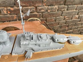 Model lodi Bismarck na dálkové ovládání 120cm dlouhý - 8