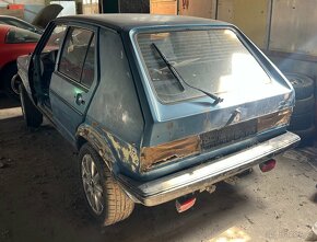 Vw golf MK1 1.9TDI zapsáno + jeden na dily - 8