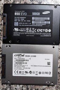 SSD 250GB Samsung 850 EVO a 860 EVO - 8