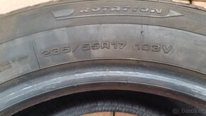 235/55 R17 103V zimní pneumatiky FULDA 2x6,5mm r.2021 - 8