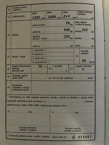 Přívěsný vozík LPB 203 - 8