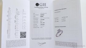 Diamantový prsten 1.15 ct - VS1 -zásnubní prsten - NOVÝ - 8