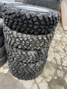 Plech. disky 5x139,7 včetně terénních pneu 205/75R15 - 8