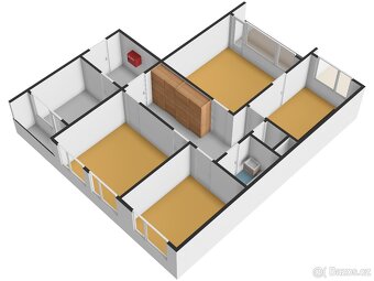 Prodej bytu 3+1 (4+1) s lodžií, ca 83 m2, v Novém Boru. - 8