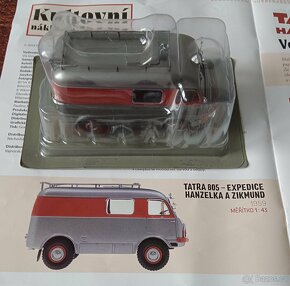 Tatra 805 expedice Zikmund a Hanzelka, deagostini 1:43 - 8